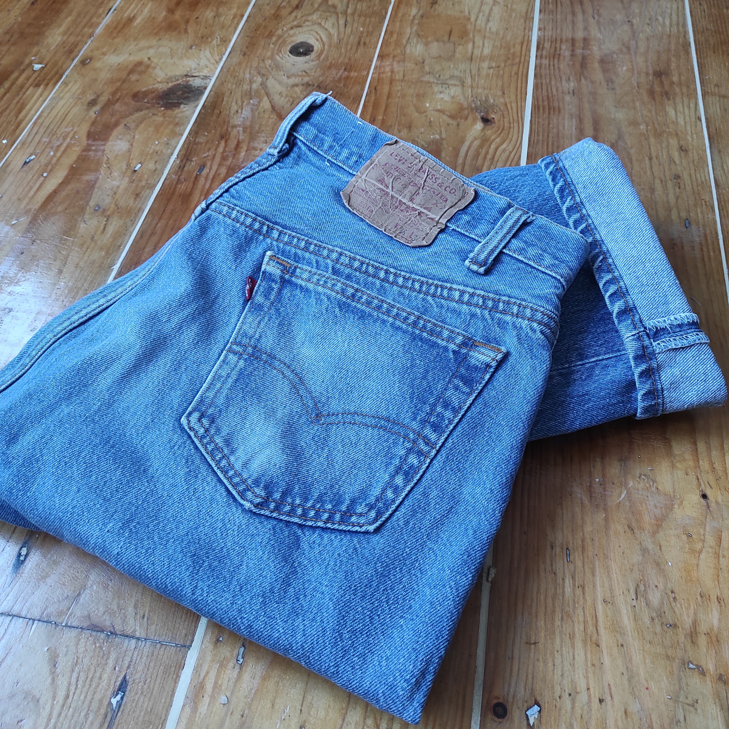 80s Faded Jeans -  UK