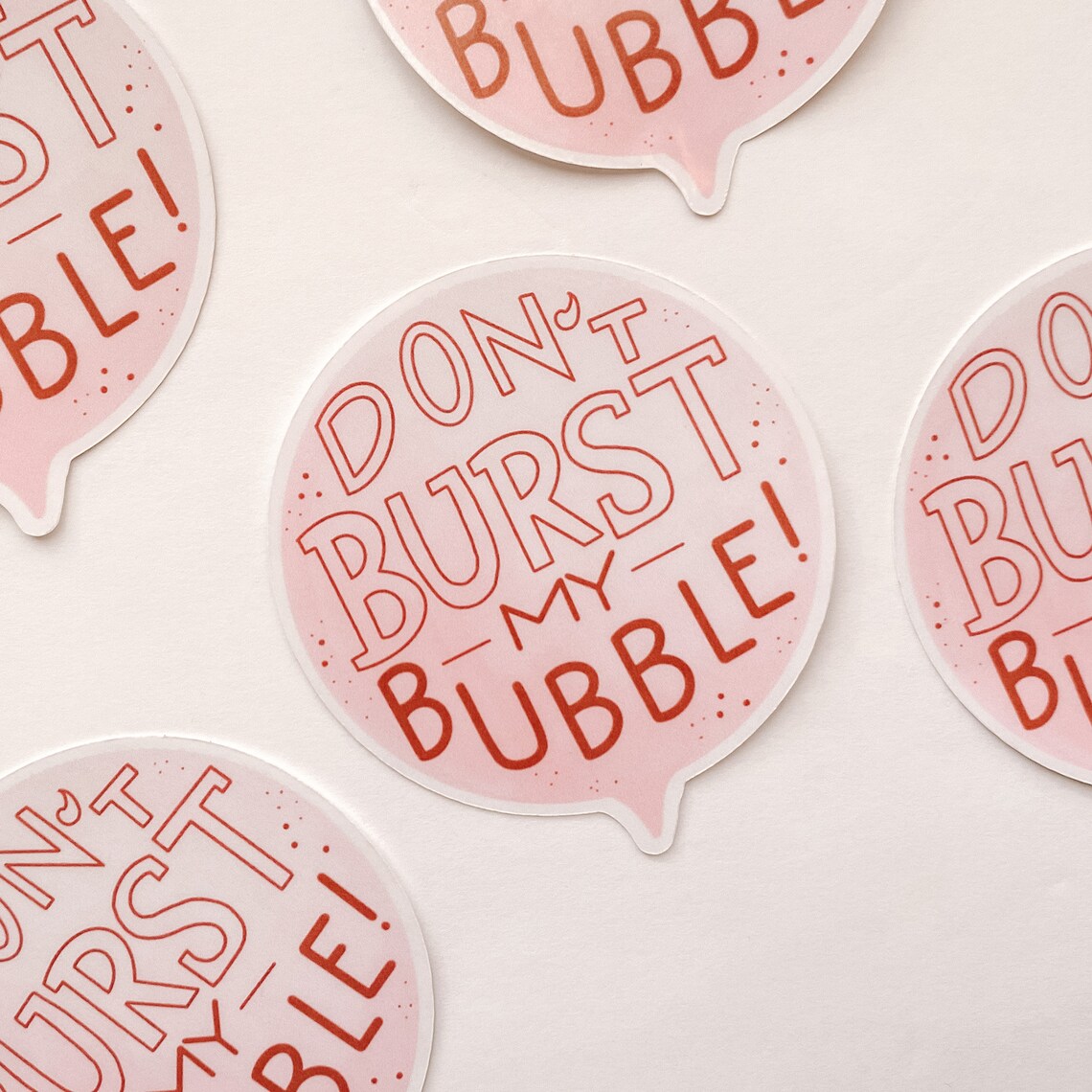 Don't Burst My Bubble Inspirational Bullet Journal Etsy
