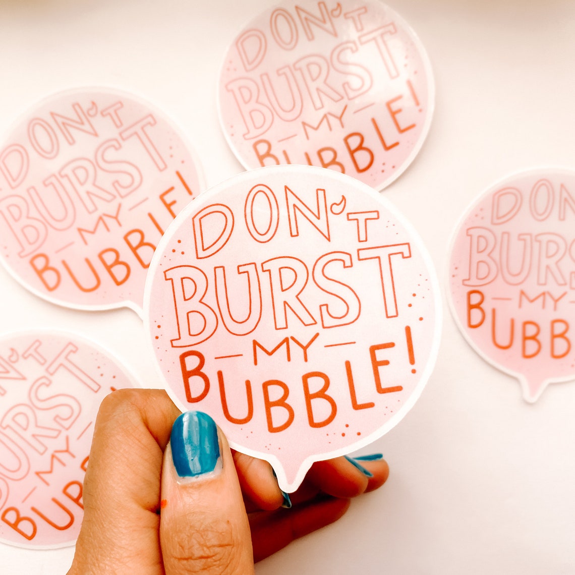 Don't Burst My Bubble Inspirational Bullet Journal Etsy