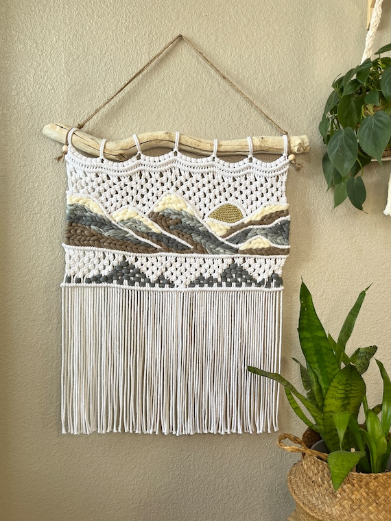 Colors Of The Fall Large Macrame Wall Hanging Decor – Nature's Inspired  Macrame
