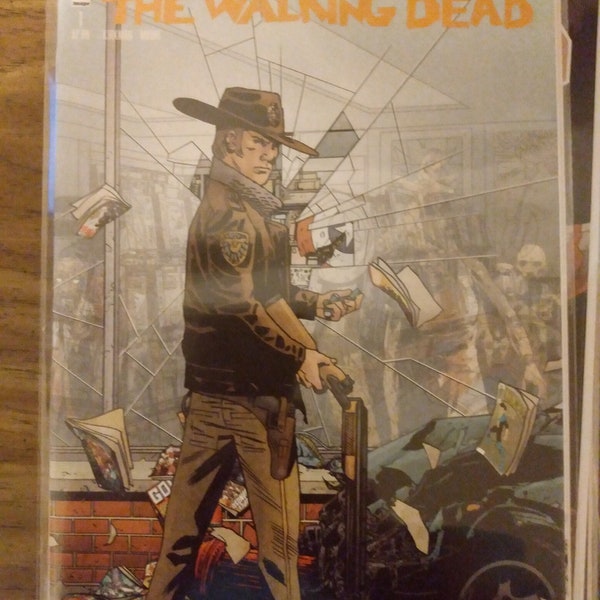 Bandes dessinées d'images The Walking Dead série 2003, variante 15e anniversaire #1