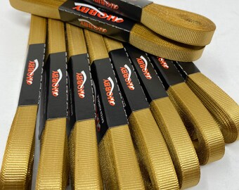 3/8 Inch 10mm GROSGRAIN  Ribbon more than 10 yards  DARK GOLD  (10)