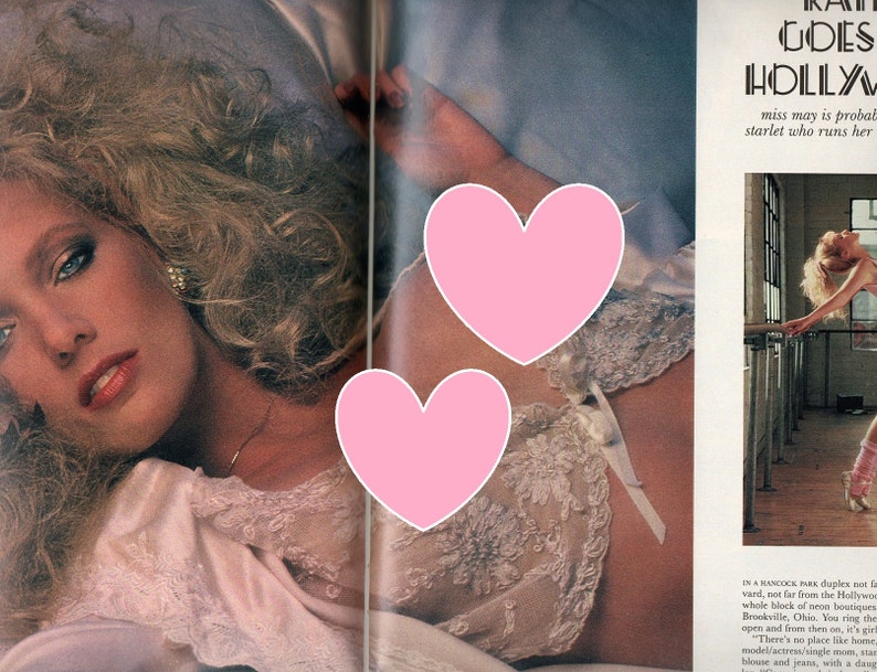 Vintage 1985 May Playboy Kathy Shower Centerfold Boy George - Etsy Australia