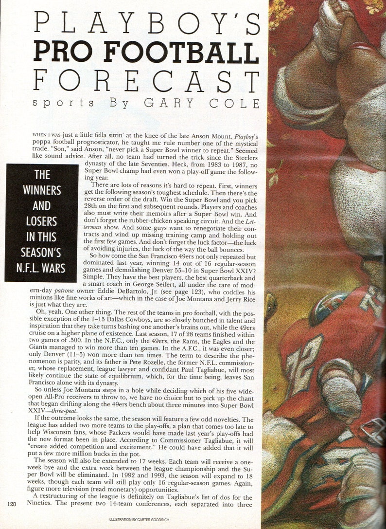 Vintage 1990 September Playboy Kerri Kendall Centerfold Rickey - Etsy