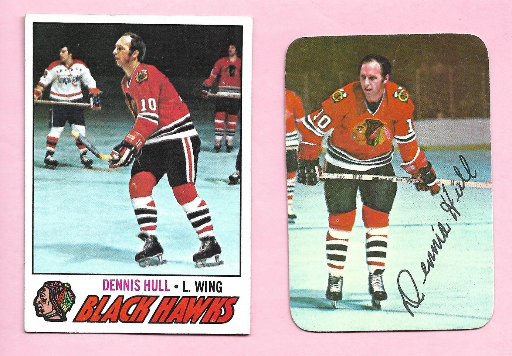 ボビー・ハルのサイン入りチケットと1976年～1993年のボビー