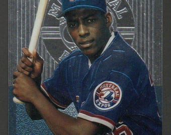 Vladimir Guerrero Sr 1995 Bowman's Best Blue Rookie #2 Montreal Expos