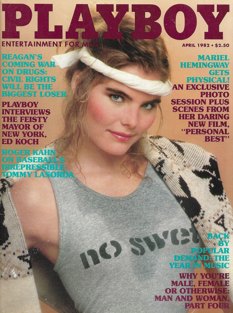 Vintage 1982 Playboy April Linda Rhys Vaughn Centerfold Tommy - Etsy