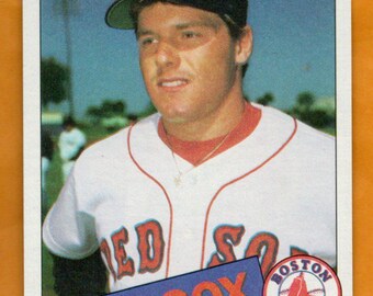 ロジャー・クレメンス ルーキー 1985 Topps ベースボールカード (写真