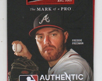 Freddie Freeman Rawlings Glove tag Atlanta Braves