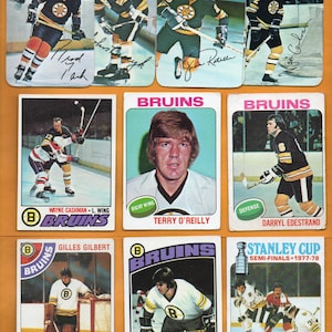 ボビー・ハルのサイン入りチケットと1976年～1993年のボビー・デニスと