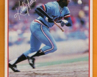 Kirby Puckett 1985 7-11 ROOKIE #1 Minnesota Twins HOF no creases