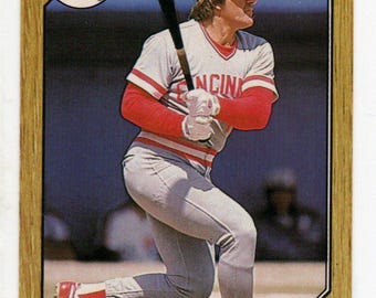 Pete Rose 1987 Topps Tiffany #200 Cincinnati Reds