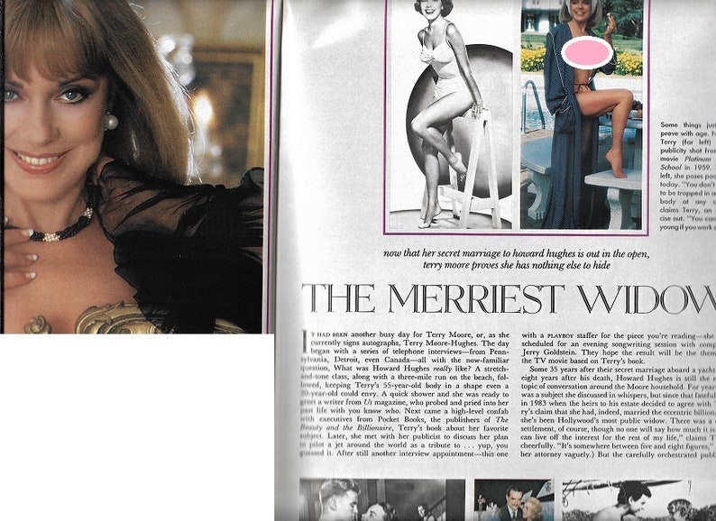 Vintage 1984 August Playboy Suzi Schott Centerfold Terry Moore - Etsy