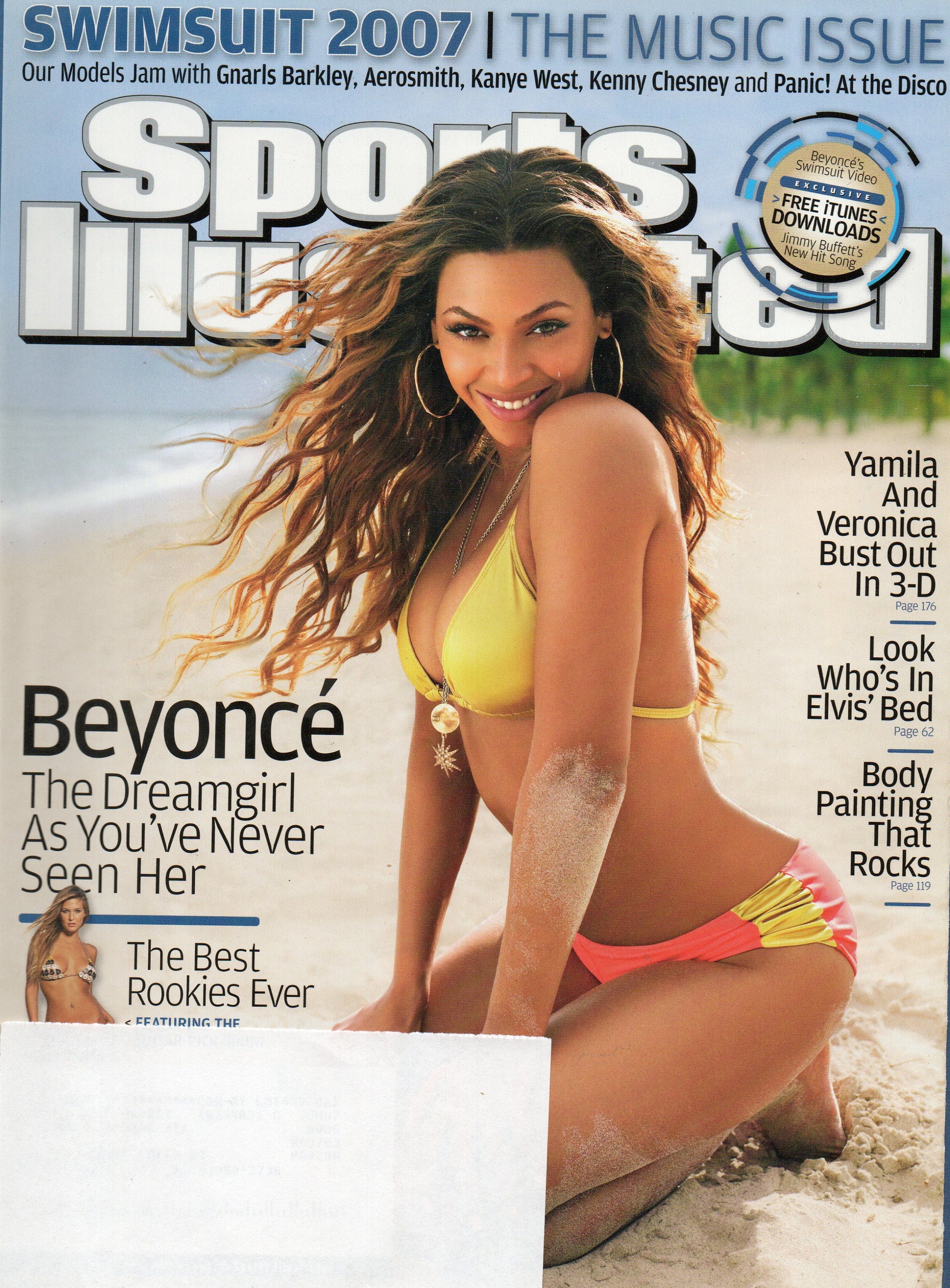 Vintage 2007 Sports Illustrated Swimsuit Issue Beyonce Marisa pic