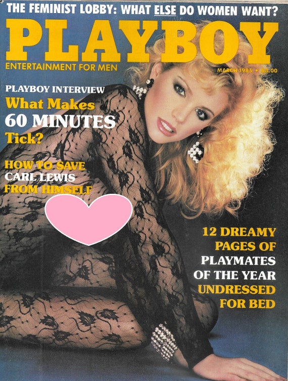 Vintage 1985 March Playboy Donna Smith Centerfold Playmates - Etsy