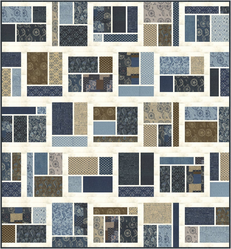 Bento Box PDF Quilt Pattern Etsy