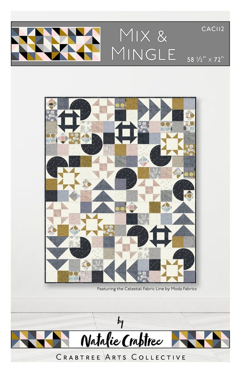 Mix and Mingle PDF Quilt Pattern Etsy