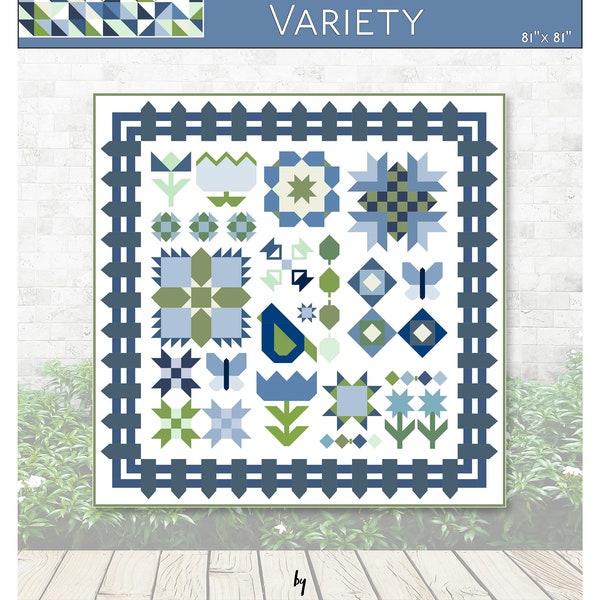 Garden Variety PDF Quilt Pattern