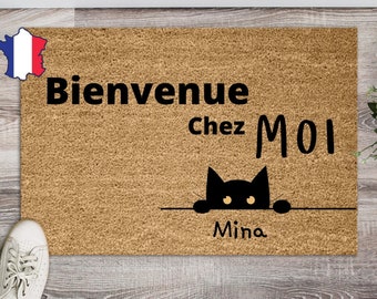 Tapis Personnalise Chat Etsy France