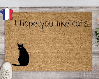 Tapis Personnalise Chat Etsy
