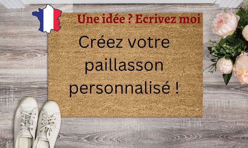 Paillasson personnalisé sur commande image 1