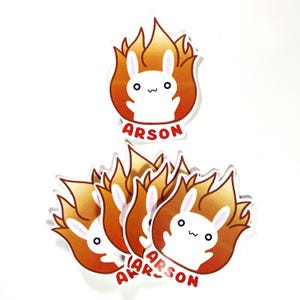 Adesivo Coniglio Arson