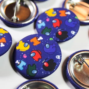Among Us Button