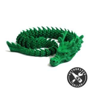 3D Printed Articulated Dragon Fidget Toy – Stress Relief, Anxiety, Sensory, ADHD Desk Toy – Unique Gift for Dragon Lovers, ADHD & Fidgeting