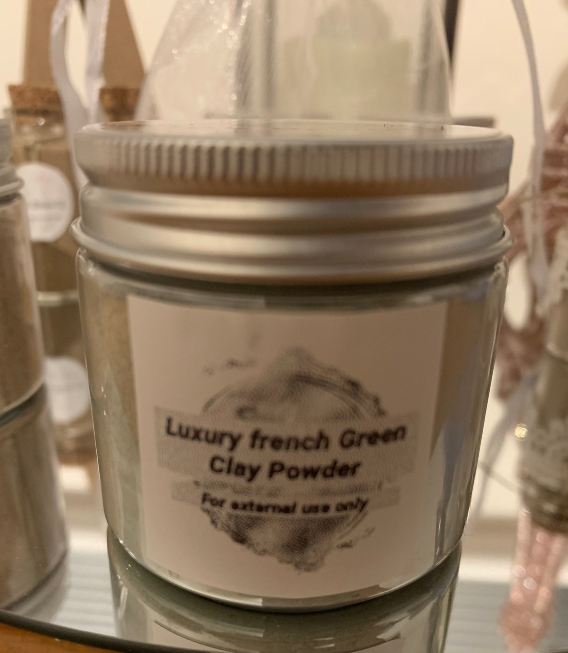 Luxury French Green Clay Powder Etsy