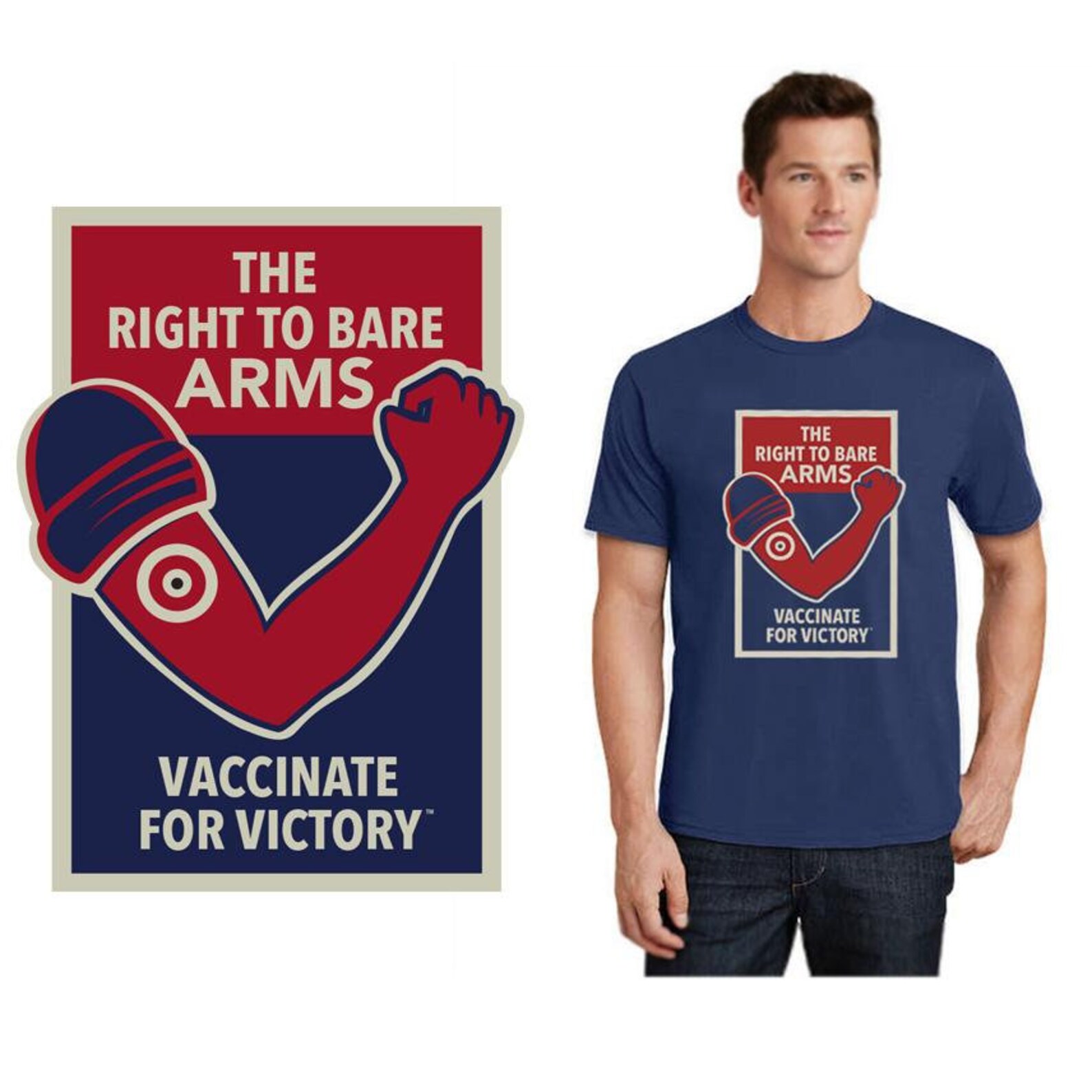 Right to Bare Arms Tee Etsy