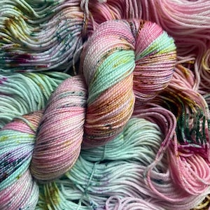 Ostara - Hand Dyed Yarn | Fingering, DK, Mohair, Slub, Worsted, Bulky, Boucle