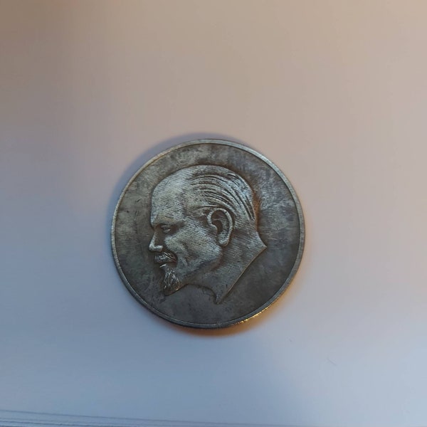 Ussr Soviet Coins #Exonumia# Lenin 100 Rubles .project.#136