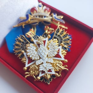 ロシア・ポーランド勲章 白鷲剣、軍用、レプリカ - Etsy 日本