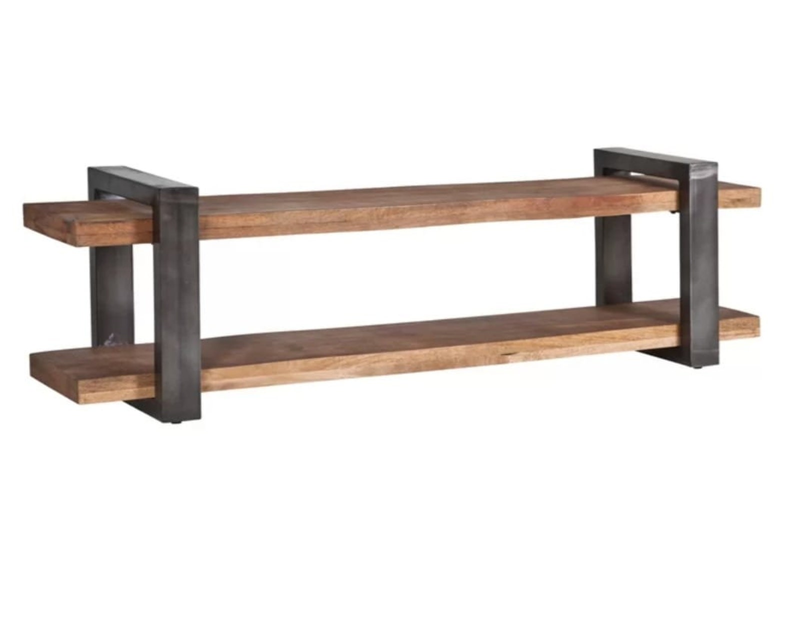 Wooden Decorative Tv Console Metal Legs Wooden TV Unit Etsy