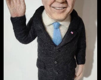 Felted personalised doll, Made to order