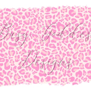 Pink cheetah print, Sublimation, With transparent background, PNG digital download