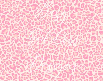 pink and white cheetah print