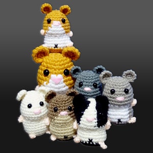 Custom crochet Hamster/Guinea Pig/Mouse Amiugurmi