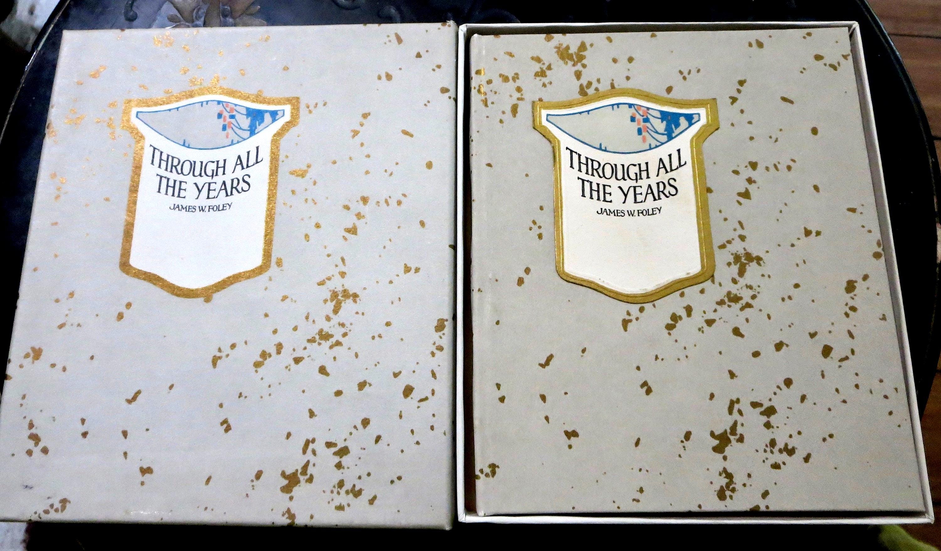 1925 Through All the Years James W Foley Boxed Illustrated Poetry Uncut ...