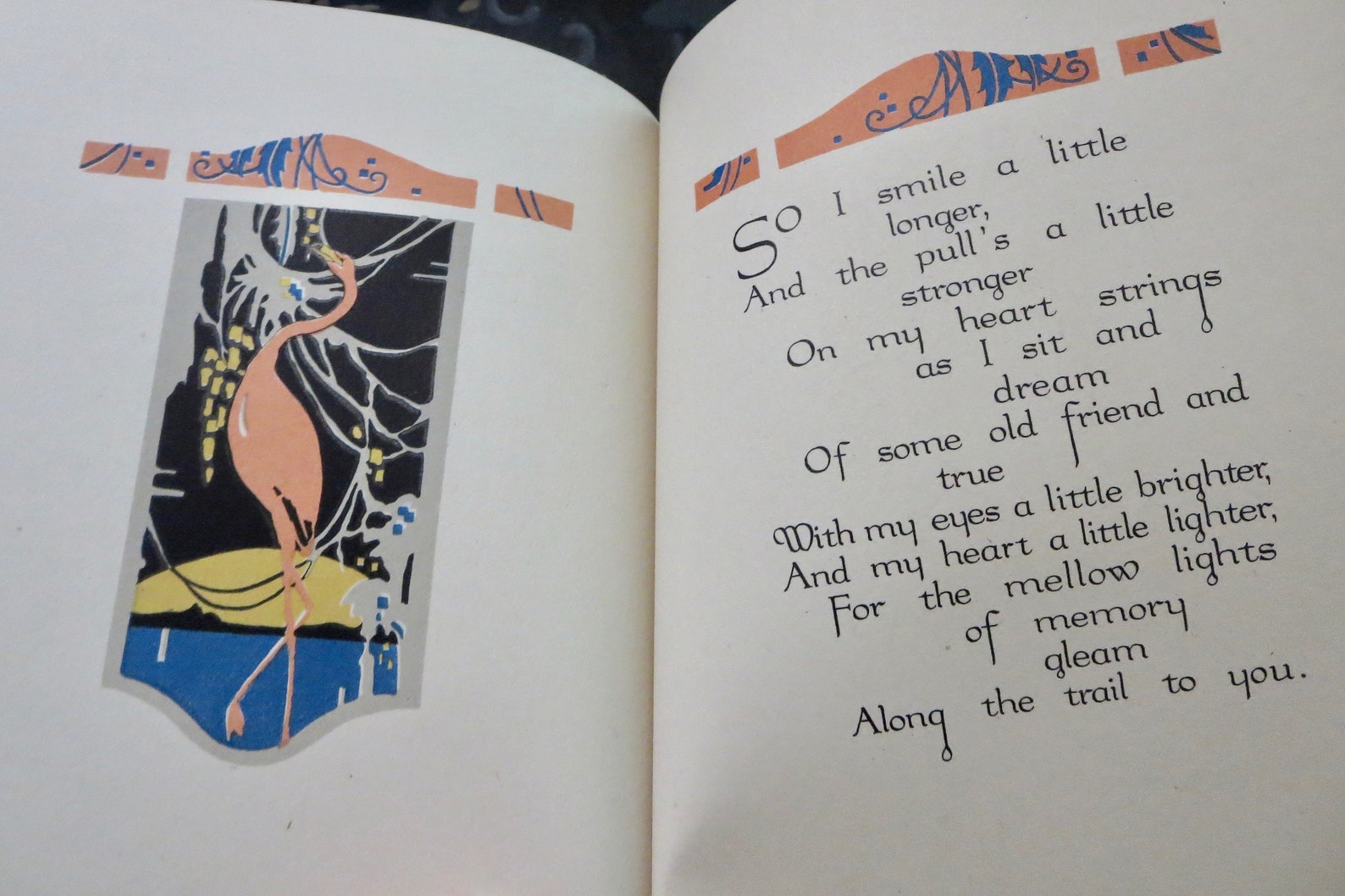 1925 Through All the Years James W Foley Boxed Illustrated Poetry Uncut ...