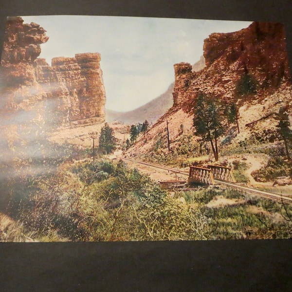 CREST AND CHASM Of The Continent 1905 Railway History Photos Colorado