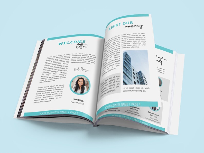 Employee Welcome Packet Template I New Hire Onboarding Guide Etsy