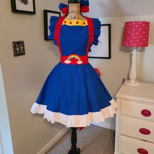 Rainbow Bright Cosplay Apron