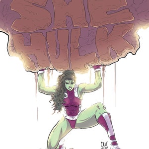 She Hulk Poster