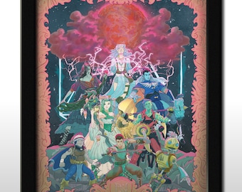 Bells Hells Campaign Start - Critical Role Art Print