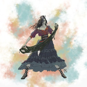 Laudna - a member of Critical Role&#39;s Bells Hells