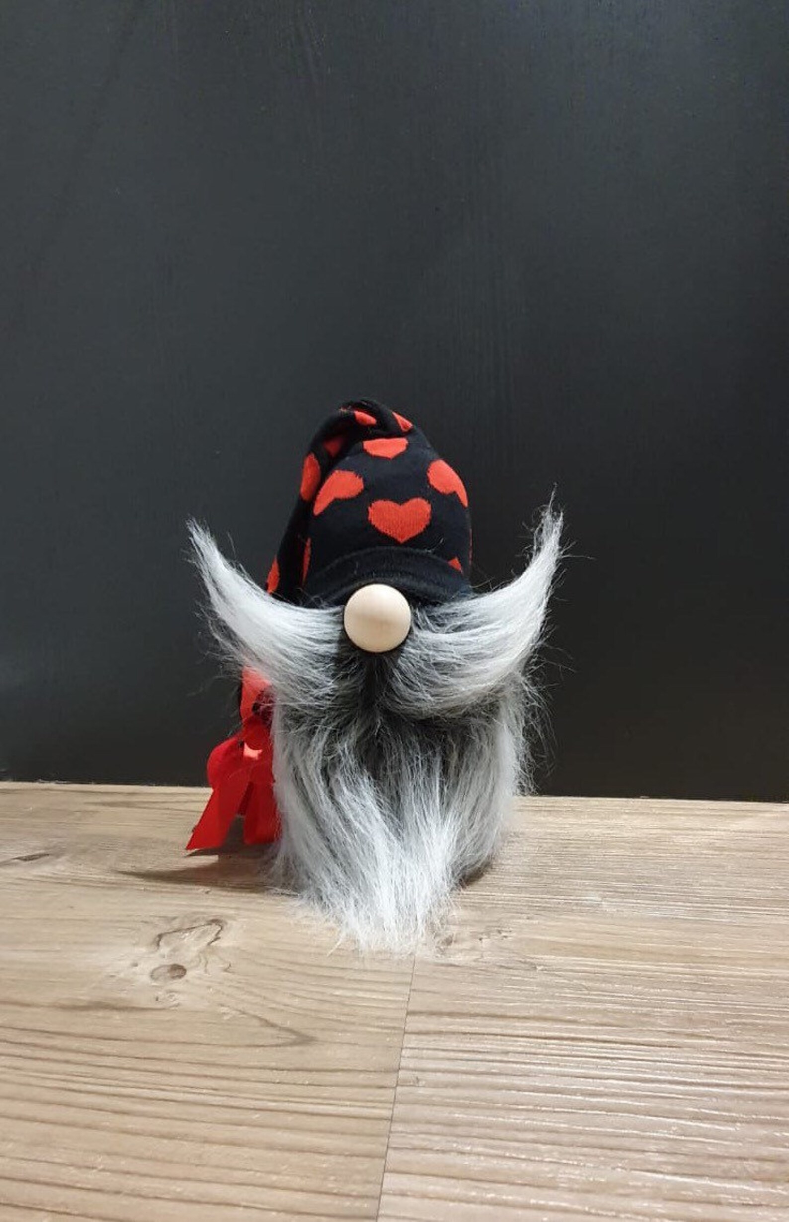 Rob Love Heart Valentines Bearded Gonk Gnome Handmade With Etsy