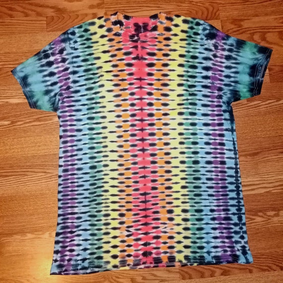 Rainbow Checker Tie-dye Shirt Size Small/medium/large/xl/2xl/3xl