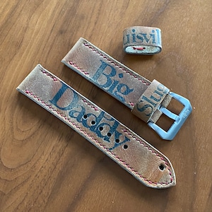 26mm Big Daddy Louisville Slugger Baseball Glove Watch Strap Panerai Kaventsmann