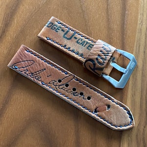 24mm Andre Dawson Baseball Glove Watch Strap Cubs Panerai Kaventsmann Apple Watch